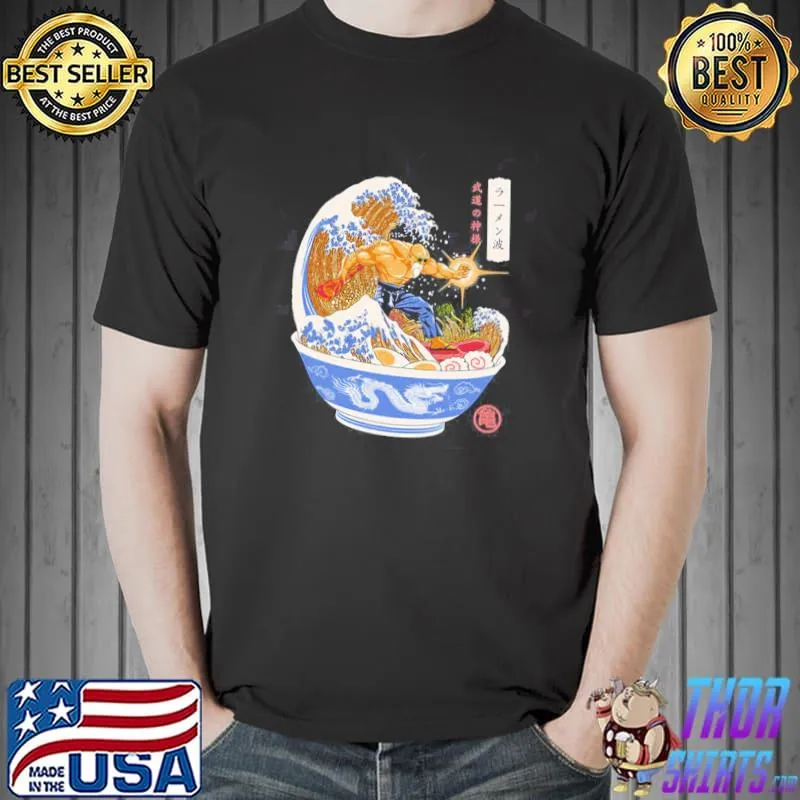 Ramenhame wave dragon ball anime Unisex