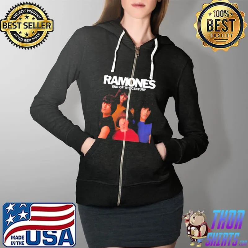 Ramones End Of The Century Shirt Full Zip Hooded