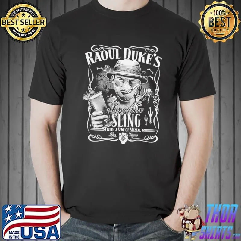 Raoul dukes Singapore sling shirt