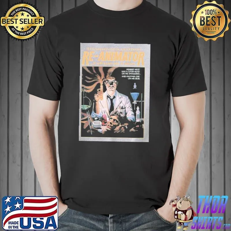 Reanimator Dr Pretorius Retro 80s Movies Unisex T-Shirt Unisex