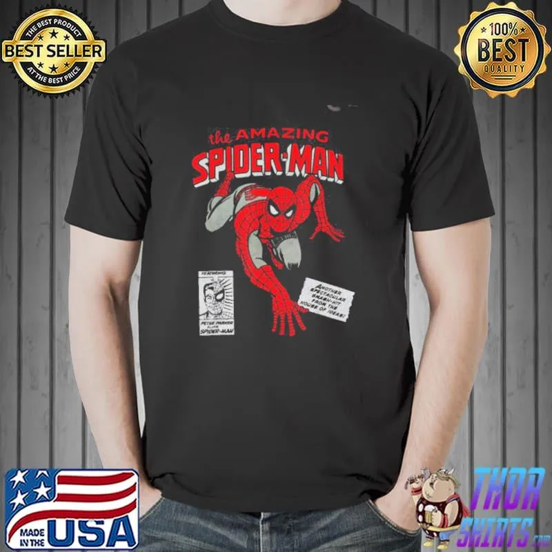 Retro spider man shirt