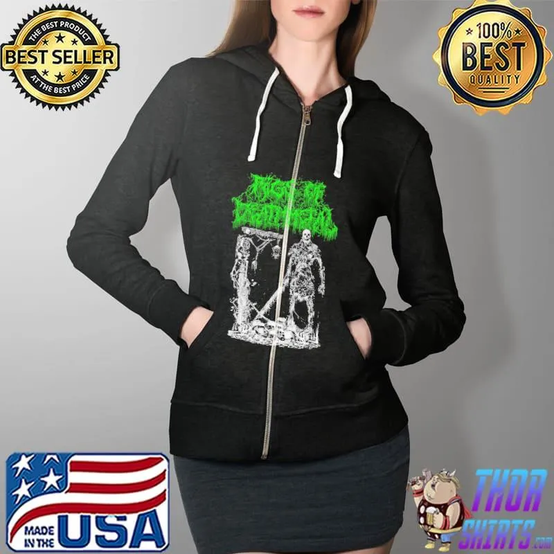Rigs Of Death Metal Goliath Shirt Full Zip Hooded
