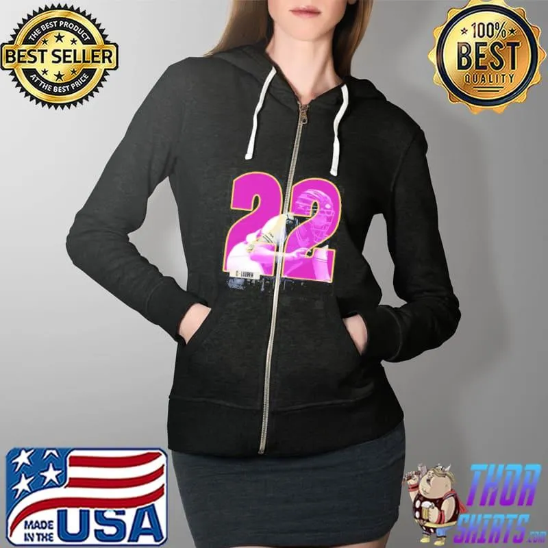 Rip lauren bernett softball player design Full Zip Hooded