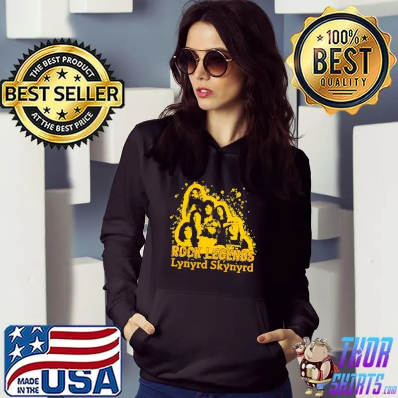 Rock Legend Lynyrd Skynyrd Shirt Hoodie