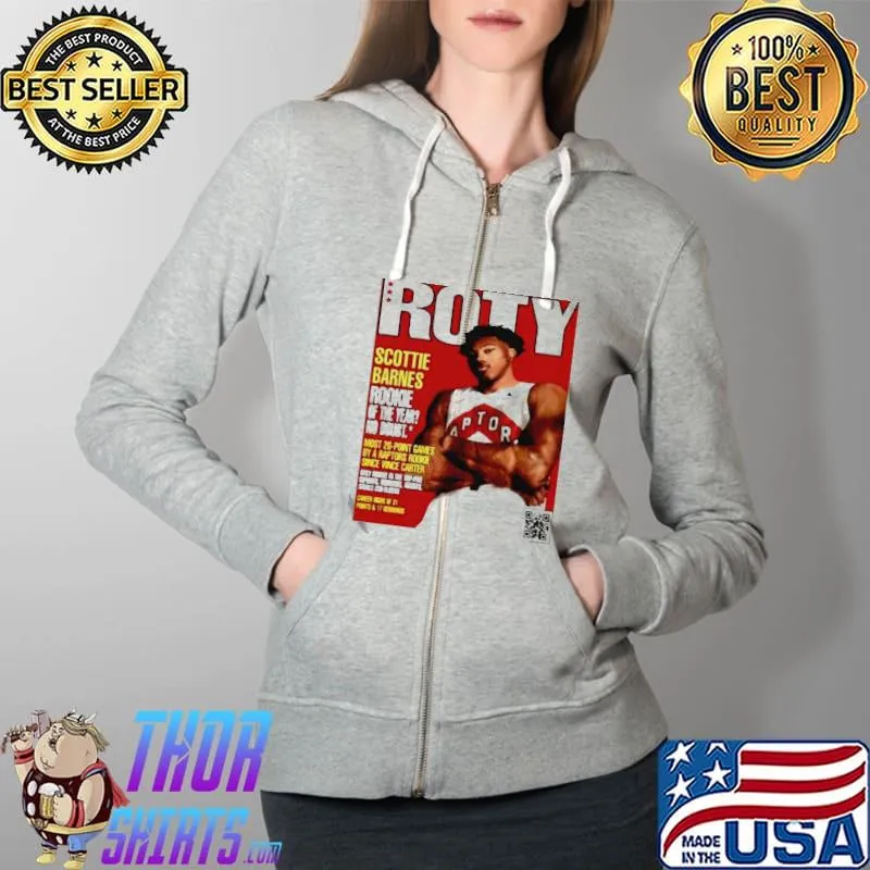 Roty Scotties Barnes Rookie Of The Years Shirt Full Zip Hooded
