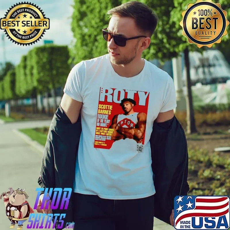 Roty Scotties Barnes Rookie Of The Years Shirt