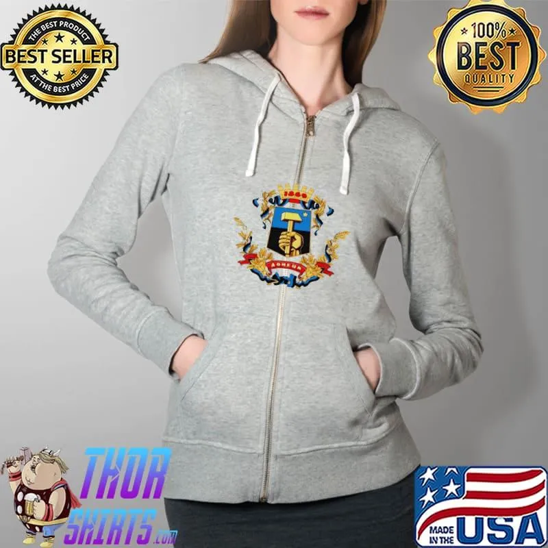 Russian Novorossiya Donetsk 1869 logo Full Zip Hooded