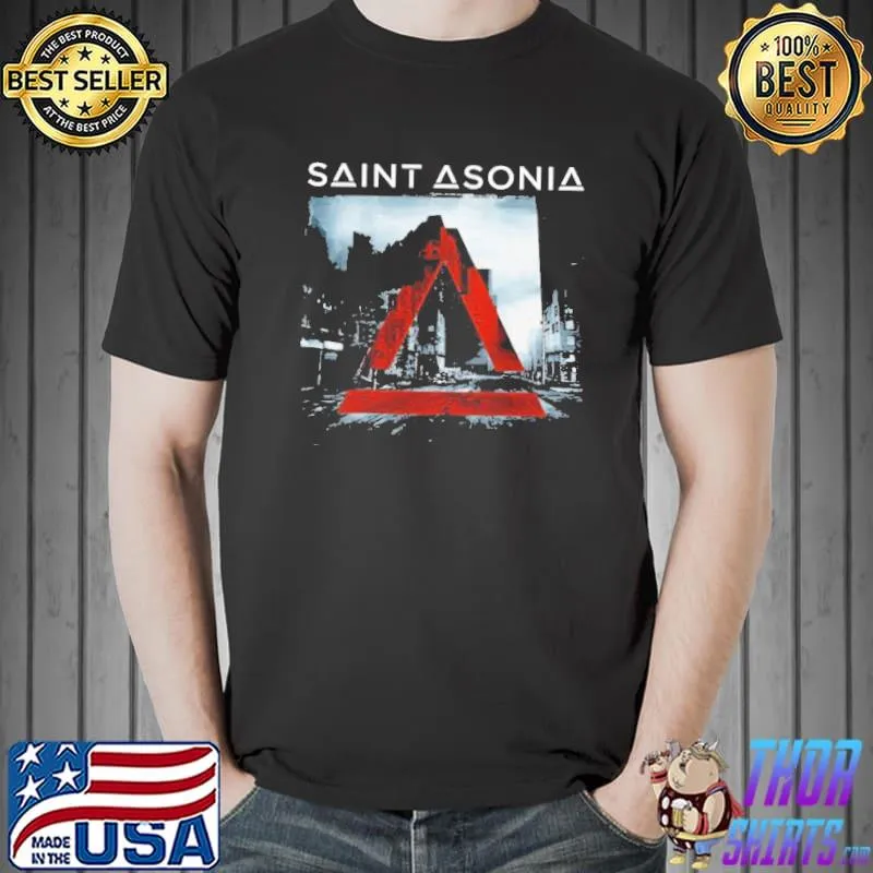 Saint asonia band graphic shirt