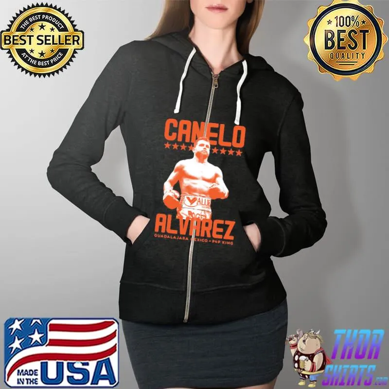 Saul canelo alvarez vintage boxing Full Zip Hooded