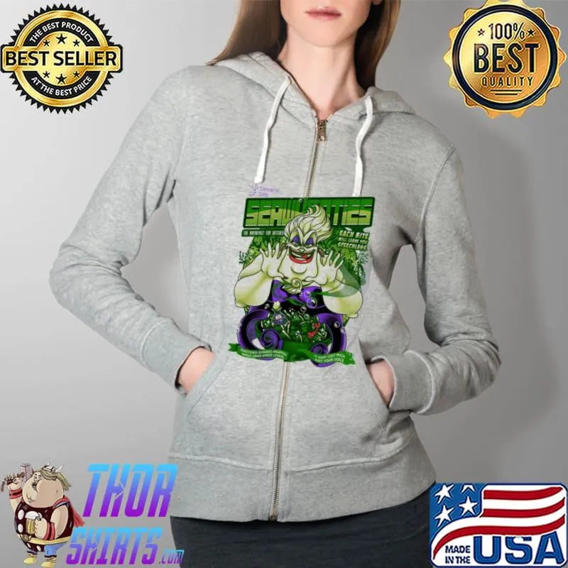 Seawheaties ursula little mermaid cereal Full Zip Hooded