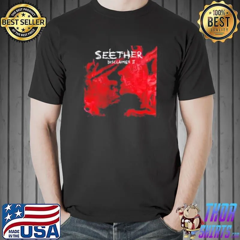 Seether full s album logo shirt