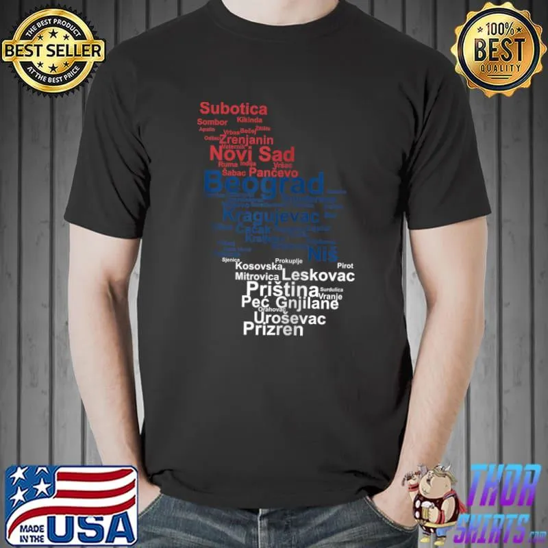 Serbia Outline, Srbija, Yugoslavia, Serbian Pride, Serbian T-Shirt