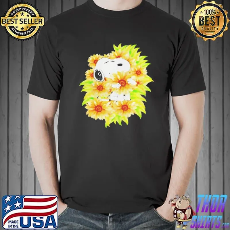 Snoopy sunflower Unisex