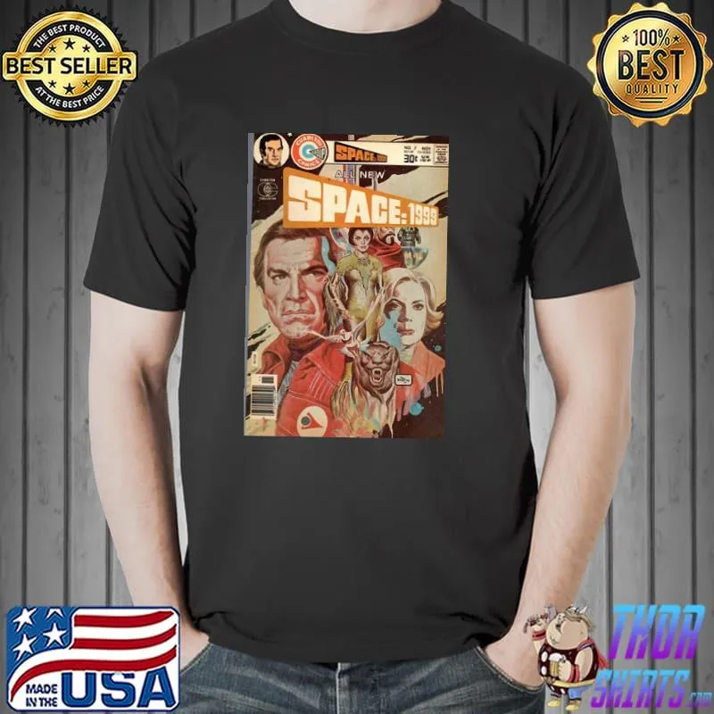 Space 1999 Comic Poster Shirt