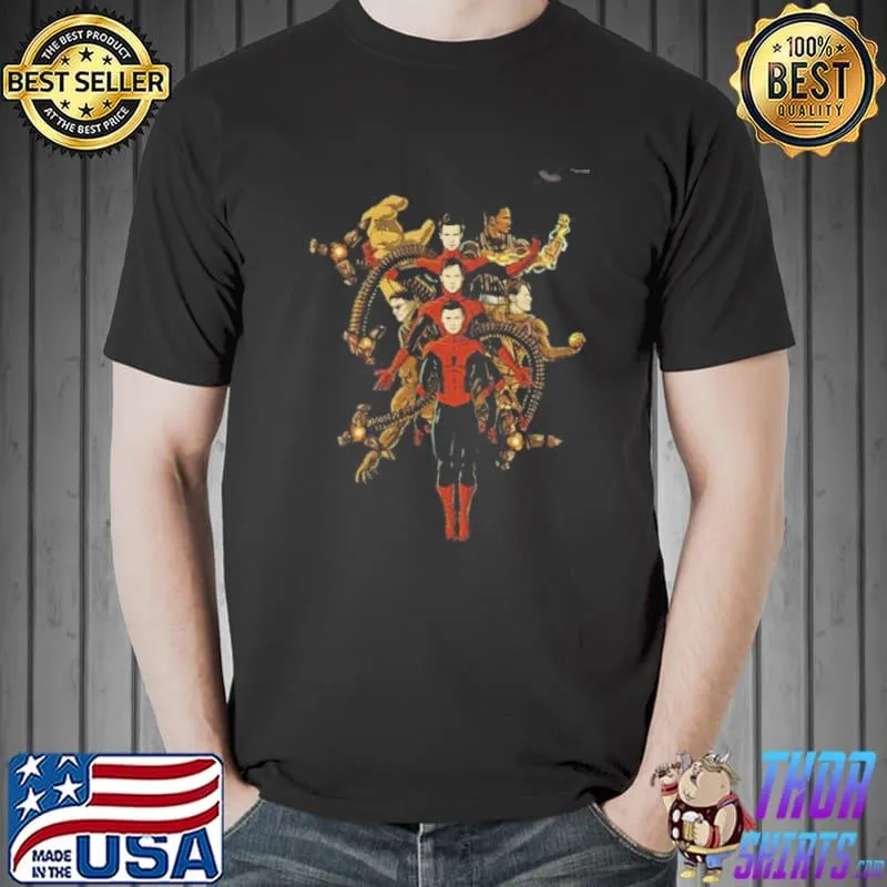 Spiders vs villains no way home shirt