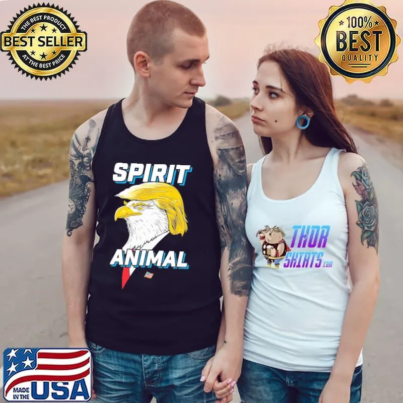 Spirit Animal Donald Trump Eagle Shirt Tank Top