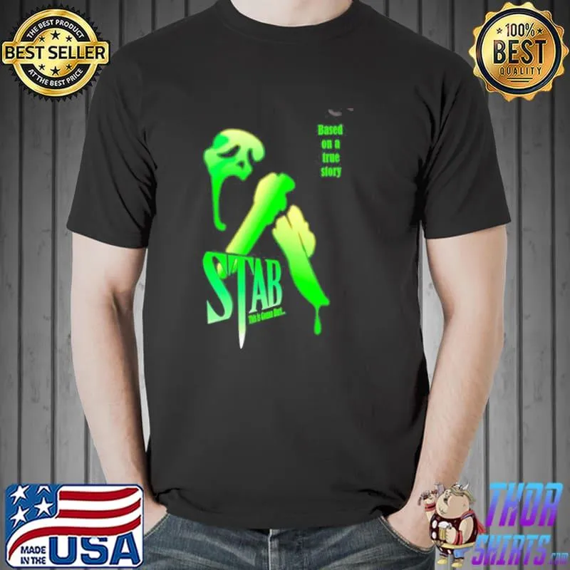Stab from the scream movie shirt