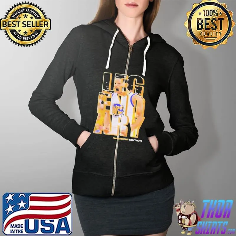 Stephen curry legendary golden state warriors basketball Full Zip Hooded
