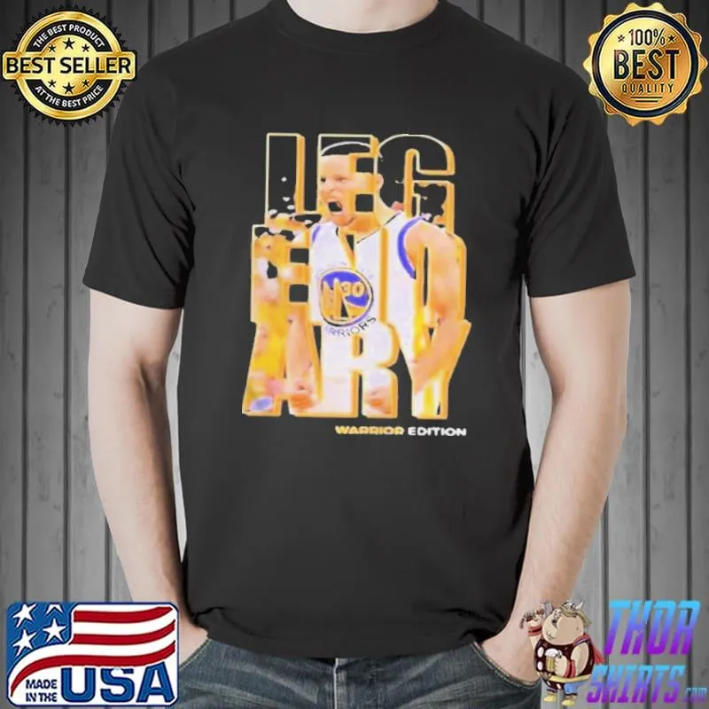 Stephen curry legendary golden state warriors basketball shirt