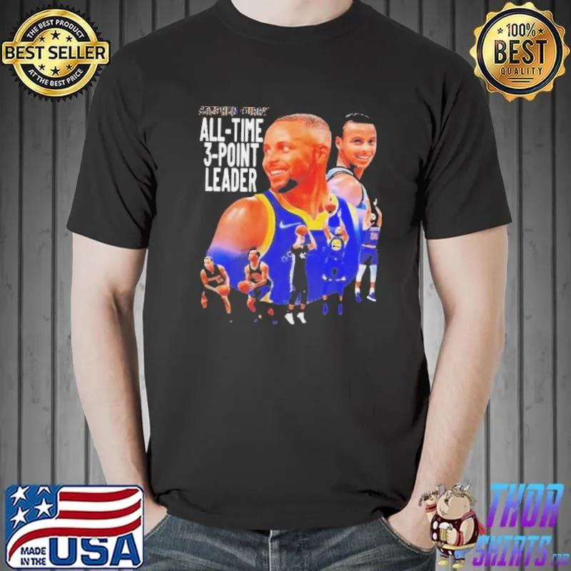 Stephen curry NBA three point king golden state warriors shirt