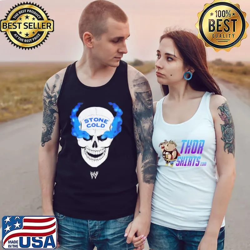 Stone Cold Steve Austin Skull Shirt Tank Top