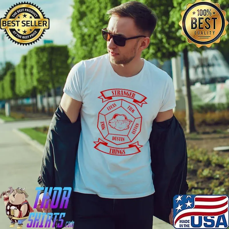 STRANGER THINGS 3 DUSTIN PEANUTS T-Shirt