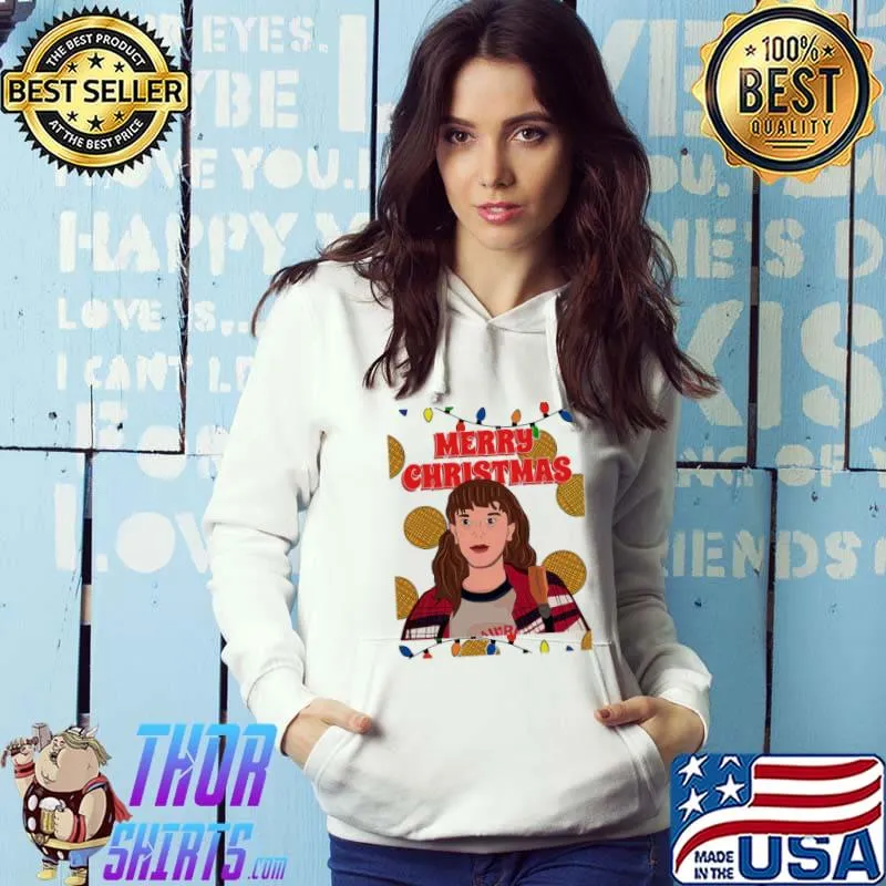 Stranger things 4 christmas eleven eggo Hoodie