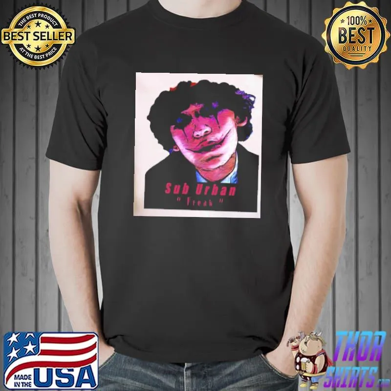 Sub urban American singer art shirt