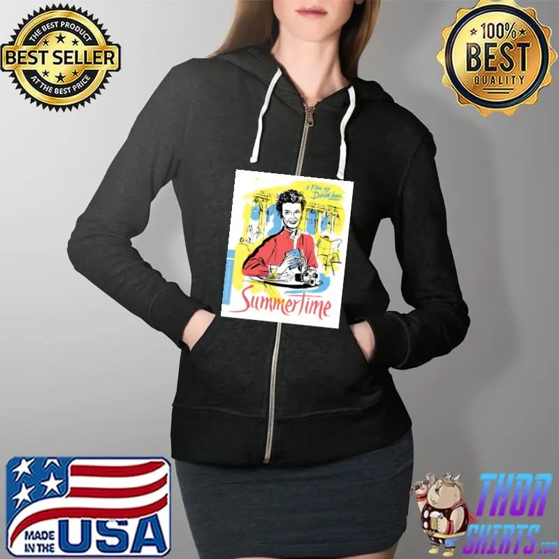 Summer Time 1955 Classic T-Shirt Full Zip Hooded