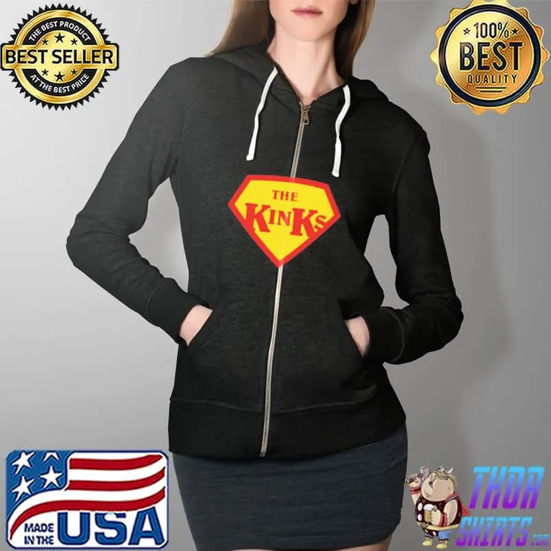 Super 60s rock legends the kinks Full Zip Hooded