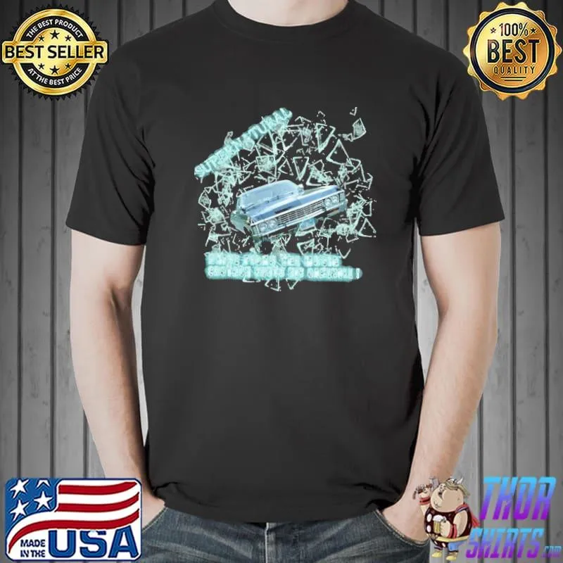 Supernatural driver picks the music shotgun shuts his cakehole glass shatter shirt
