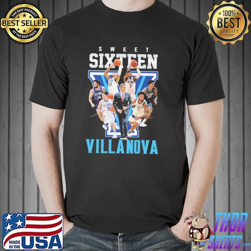 Sweet Sixteen Villanova Basketball Shirt