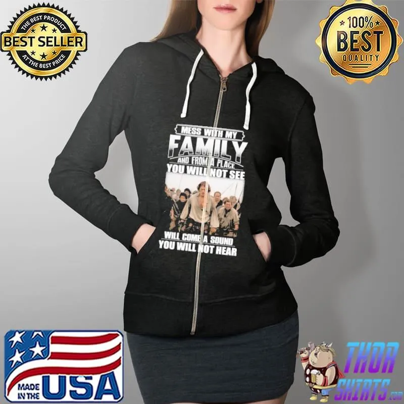 The battle outlander family Full Zip Hooded