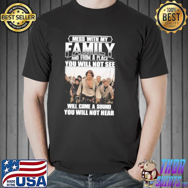 The battle outlander family shirt