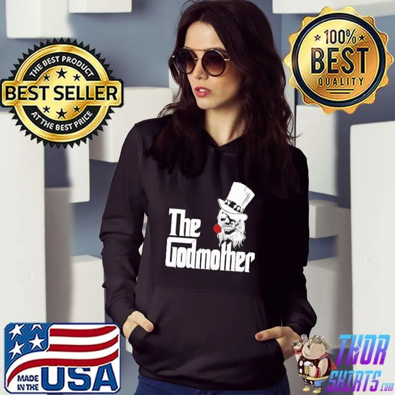The GodMother Skull Roses Shirt Hoodie