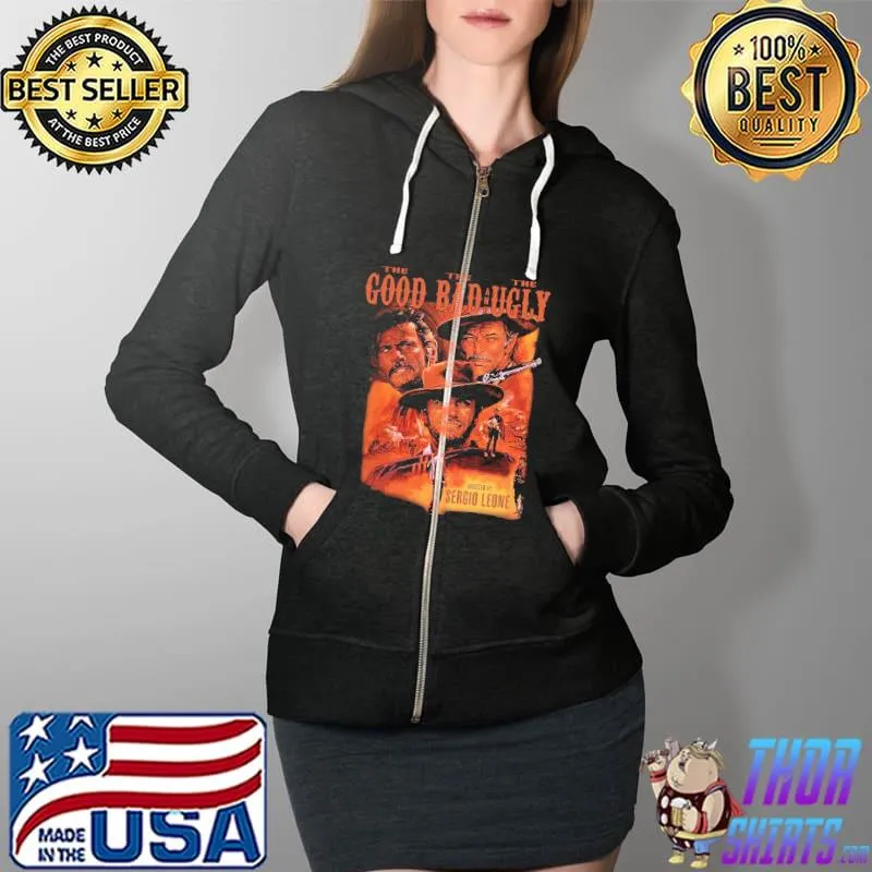 The good the bad and the ugly directed by sergio leone Full Zip Hooded