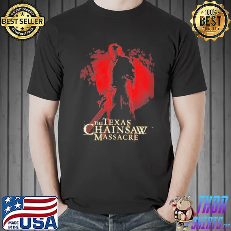 The pemain texas chainsaw massacre in the dark shirt