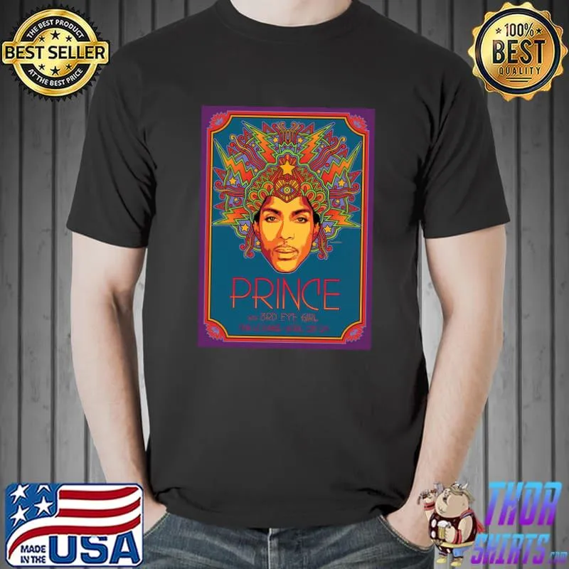 The Prince Tour Concert Classic T-Shirt