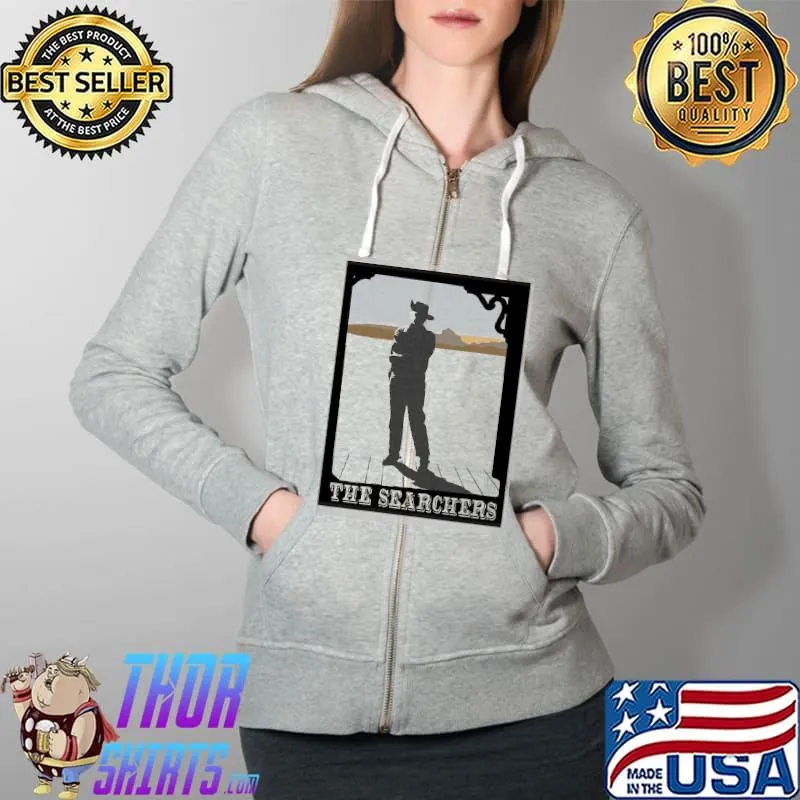 The Searchers Movie Vintage Shirt Full Zip Hooded