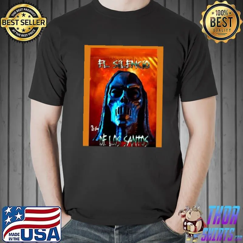 The silence of the saints graphic shirt