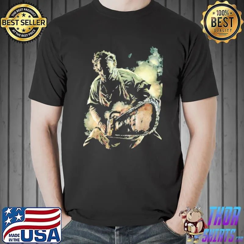 the texas chainsaw massacre horror film shirt