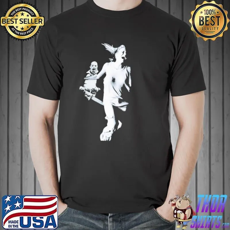 The texas chainsaw massacre horror running shirt