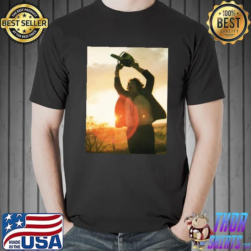 The texas chainsaw massacre lighting shirt