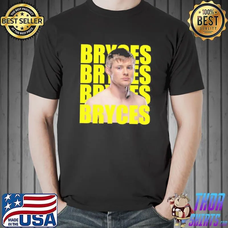 The ultimate fighter bryces mitchells design shirt