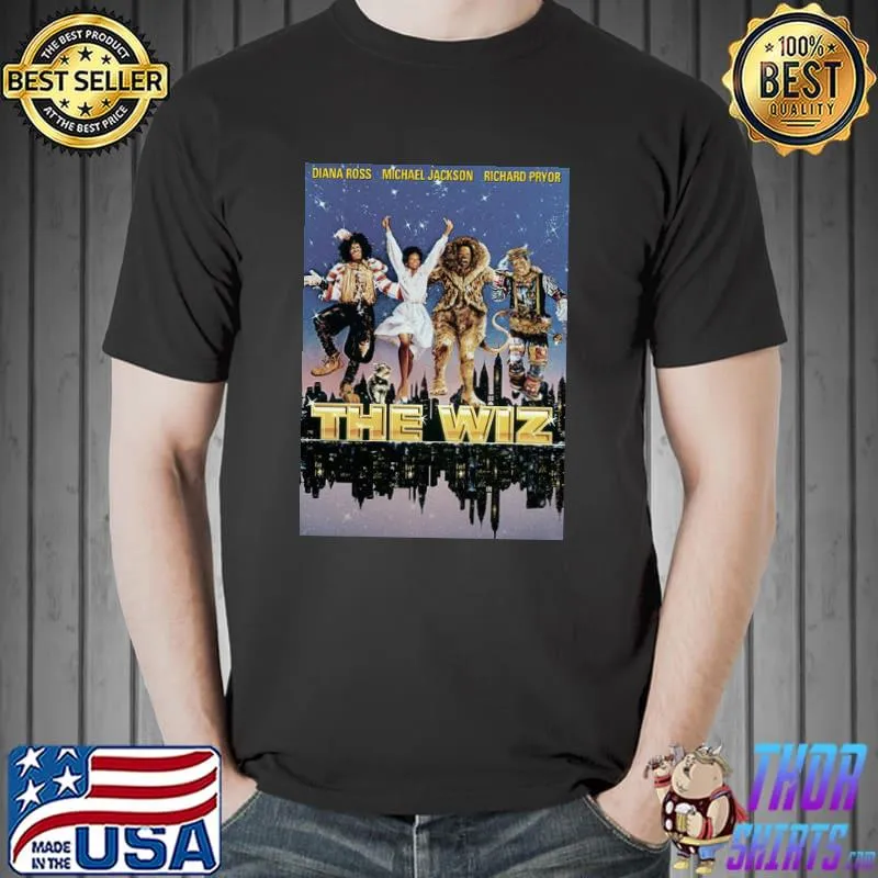 The Wiz Diana Ross Michael Jackson Richard Pryor Shirt