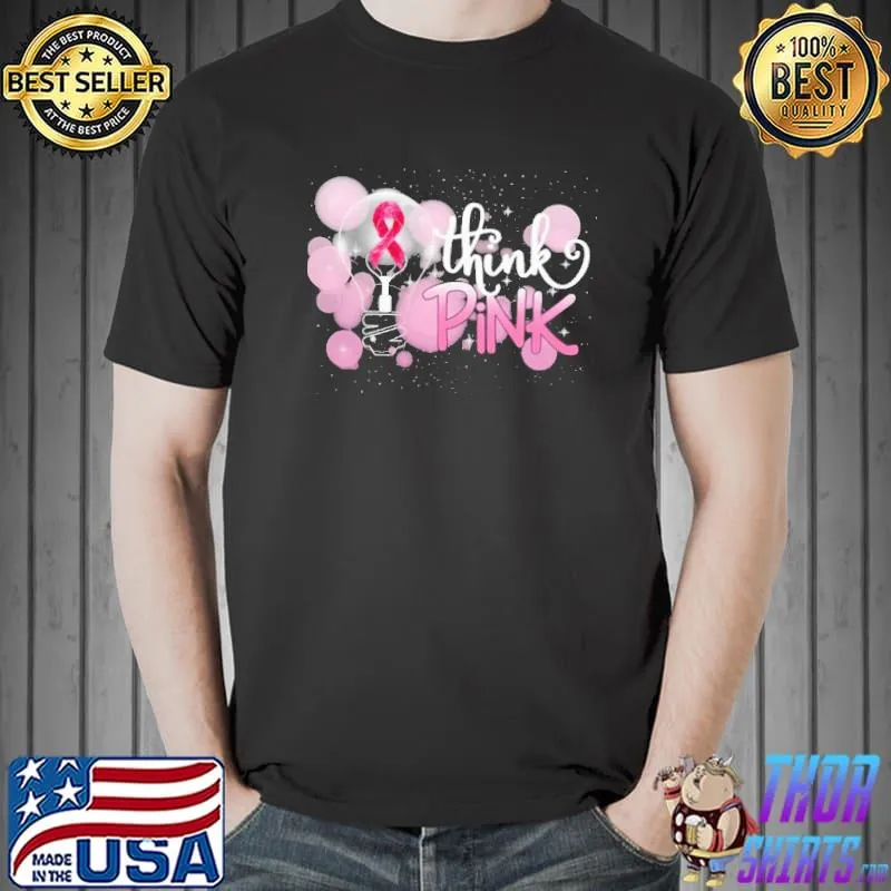 Think Pink Light Ribbon Shirt Unisex