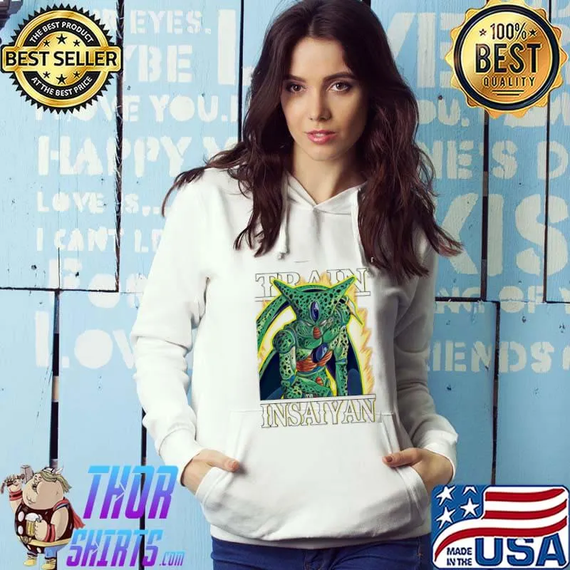Train insaiyan imperfect cell Hoodie