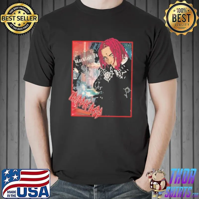 Tripp blacklist 14 and women's design shirt
