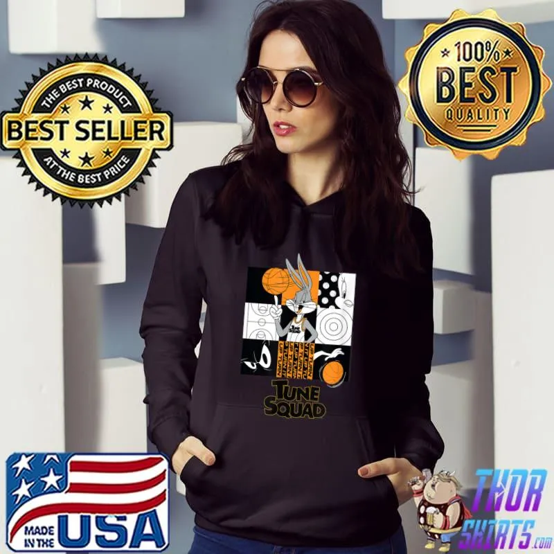 Tune Squad Grid T-Shirt Hoodie
