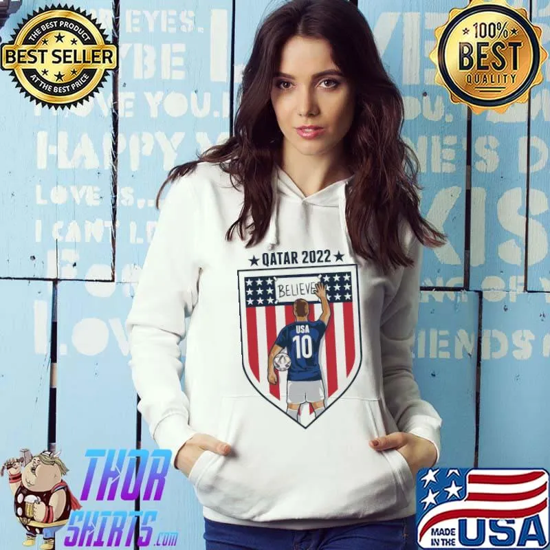 Usmnt believe Qatar 2022 usa world cup soccer Hoodie